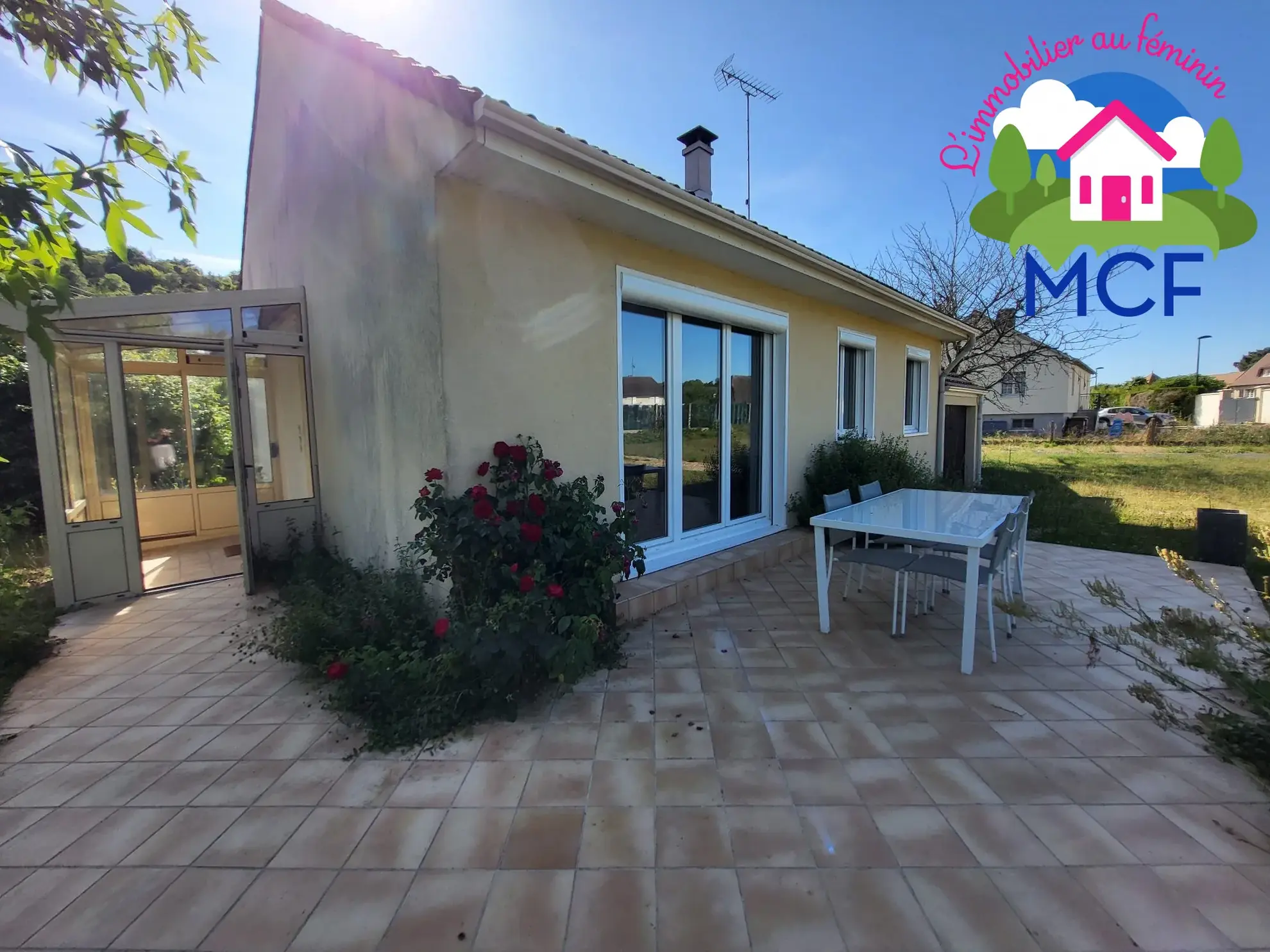 Charmante maison de plain-pied de 70 m² à Bueil avec jardin et garage 