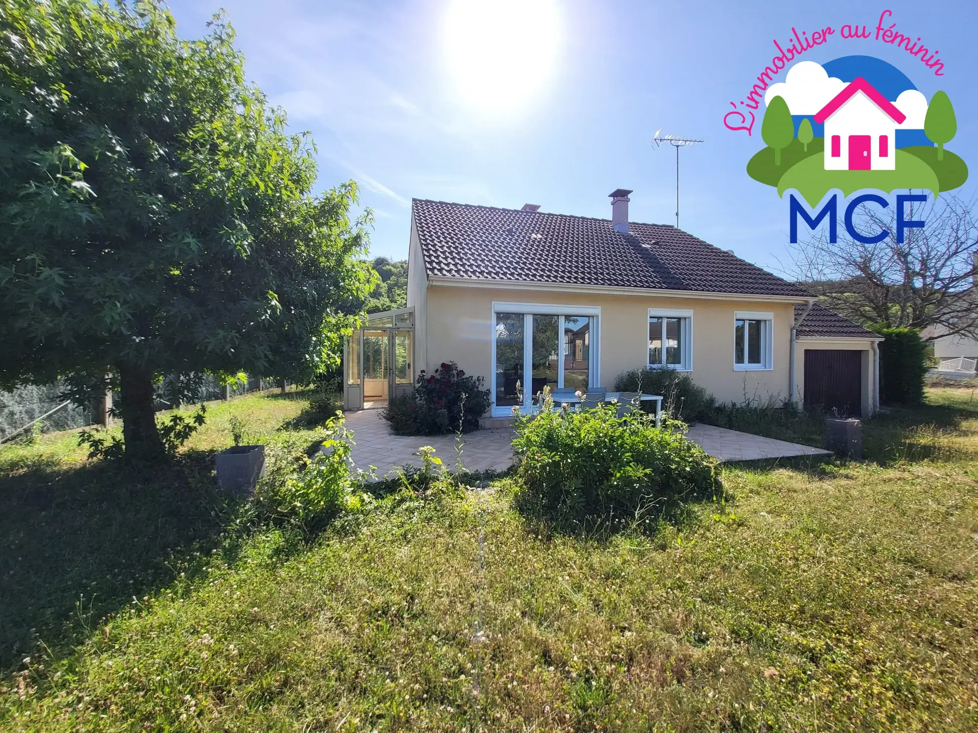 Charmante maison de plain-pied de 70 m² à Bueil avec jardin et garage 