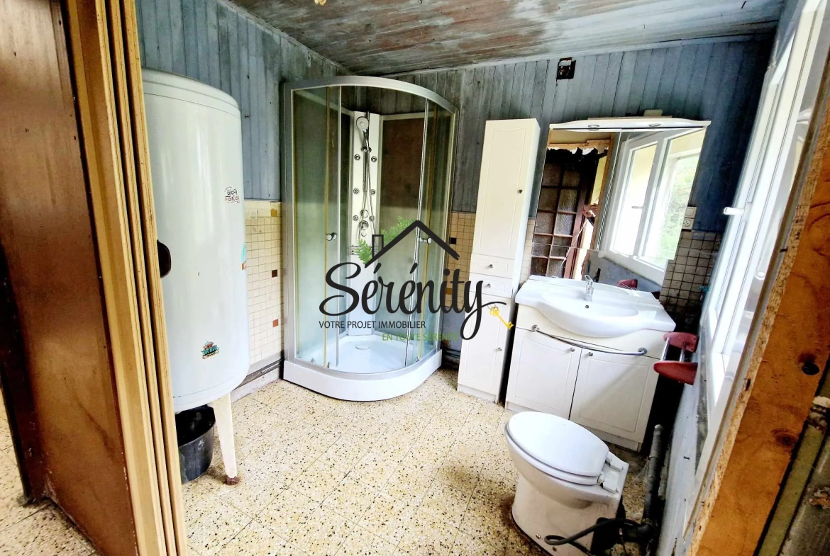 Maison à rénover à Cauroir 59400 avec grand potentiel et jardin 