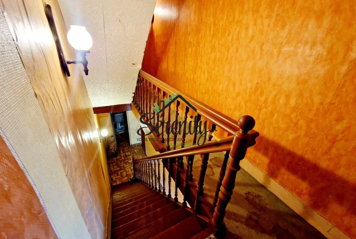 Maison à rénover à Cauroir 59400 avec grand potentiel et jardin 