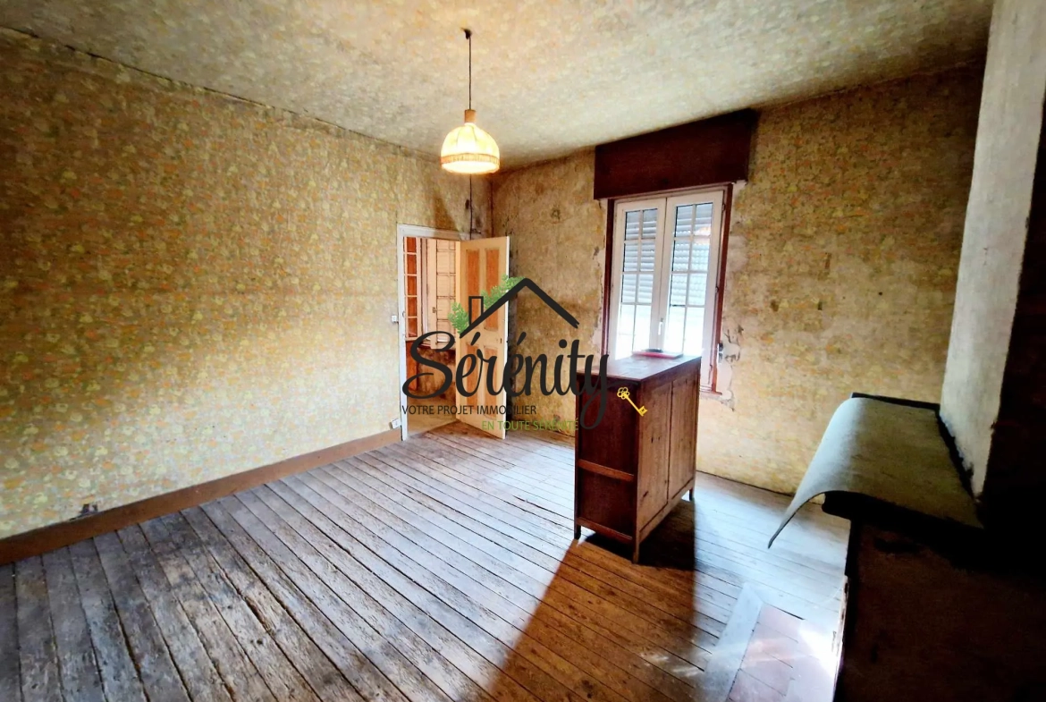Maison à rénover à Cauroir 59400 avec grand potentiel et jardin 
