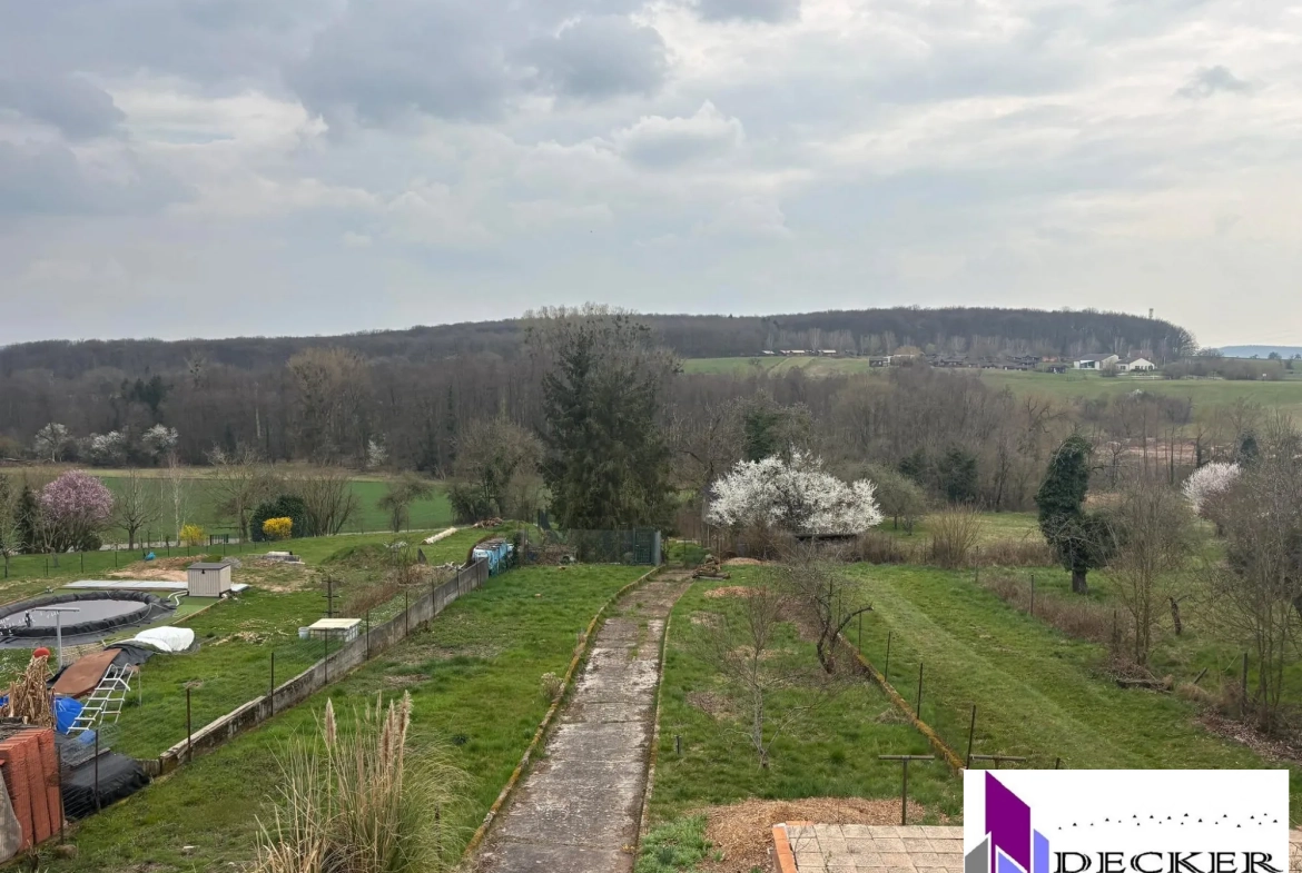 Maison spacieuse de 5 pièces avec grande dépendance à Oberbronn, idéale pour rénovation 