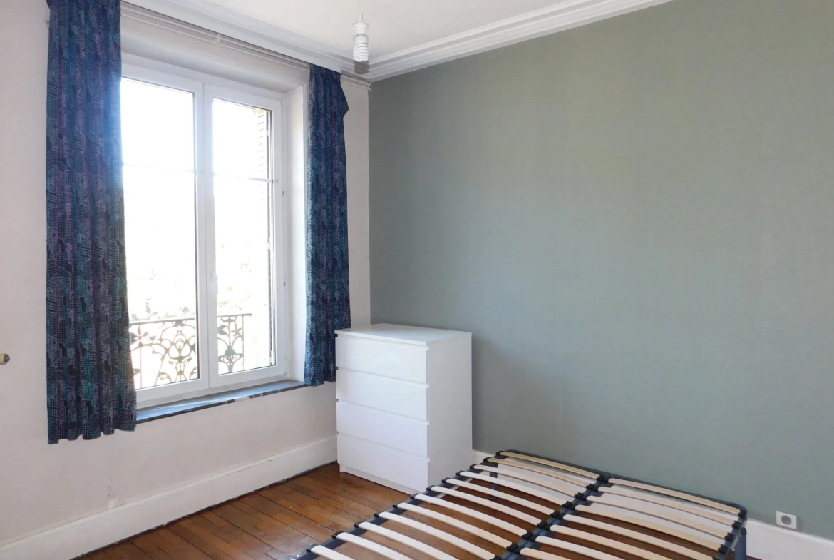 Spacieux appartement T3 Bis avec balcon face au Parc de la Pépinière à Nancy 