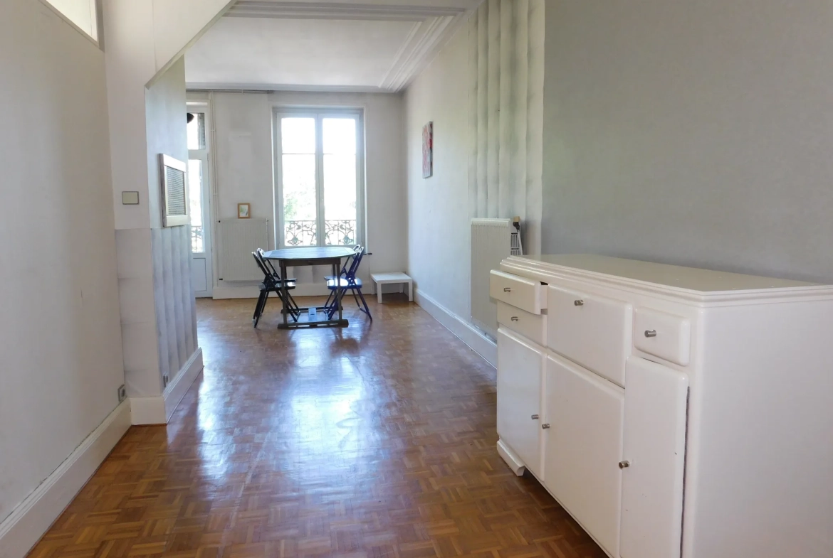 Spacieux appartement T3 Bis avec balcon face au Parc de la Pépinière à Nancy 