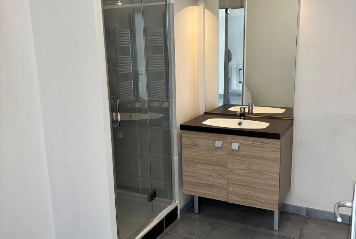 Appartement T3 à Feyzin de 59 m² avec balcon, ascenseur et box - Libre 