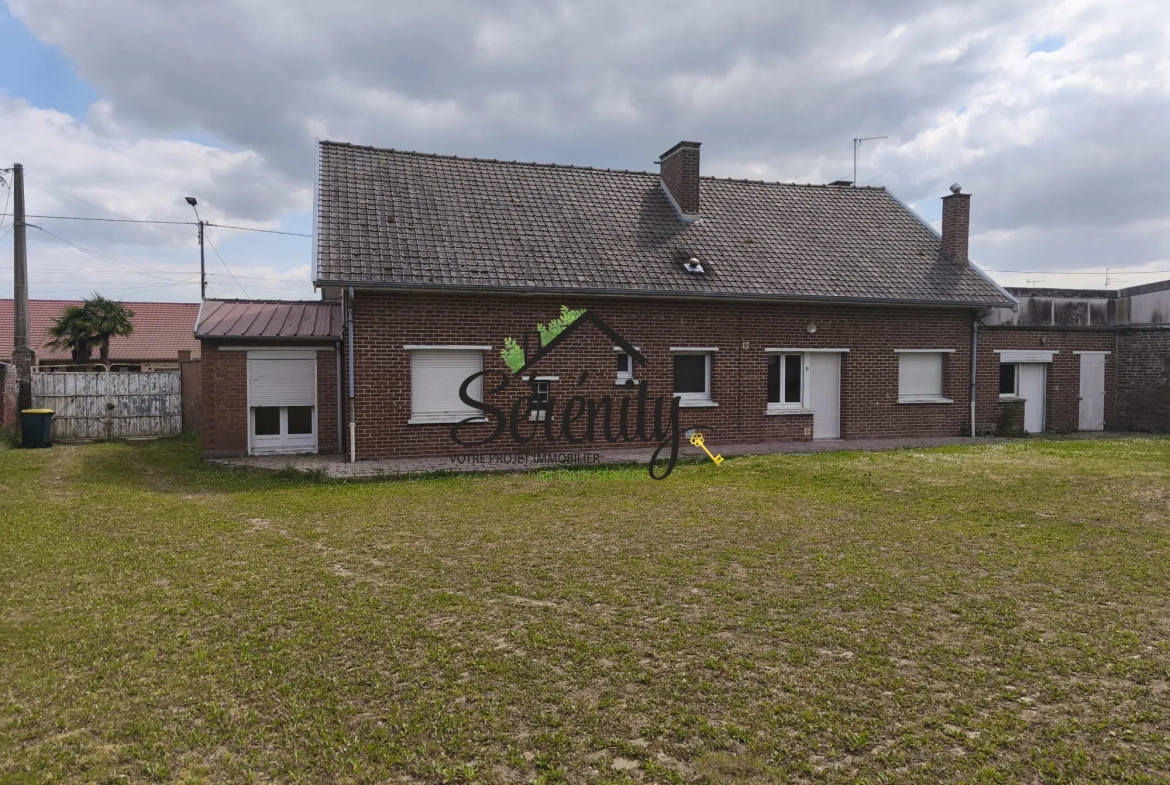 Grande maison avec 4 chambres à Écourt-Saint-Quentin - Secteur recherché 