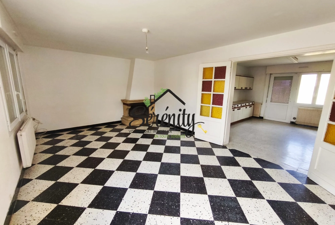 Grande maison avec 4 chambres à Écourt-Saint-Quentin - Secteur recherché 