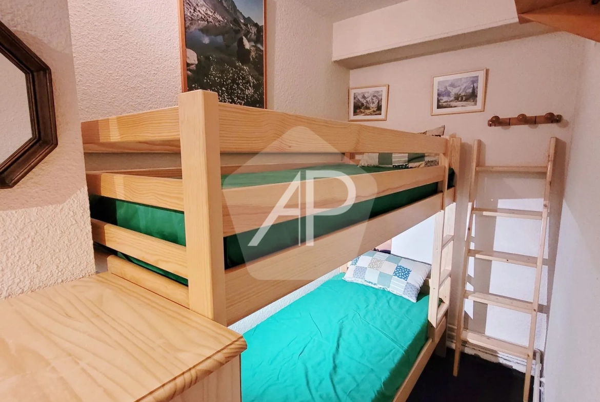 Studio avec coin montagne et balcon à La Salle-les-Alpes proche des pistes 