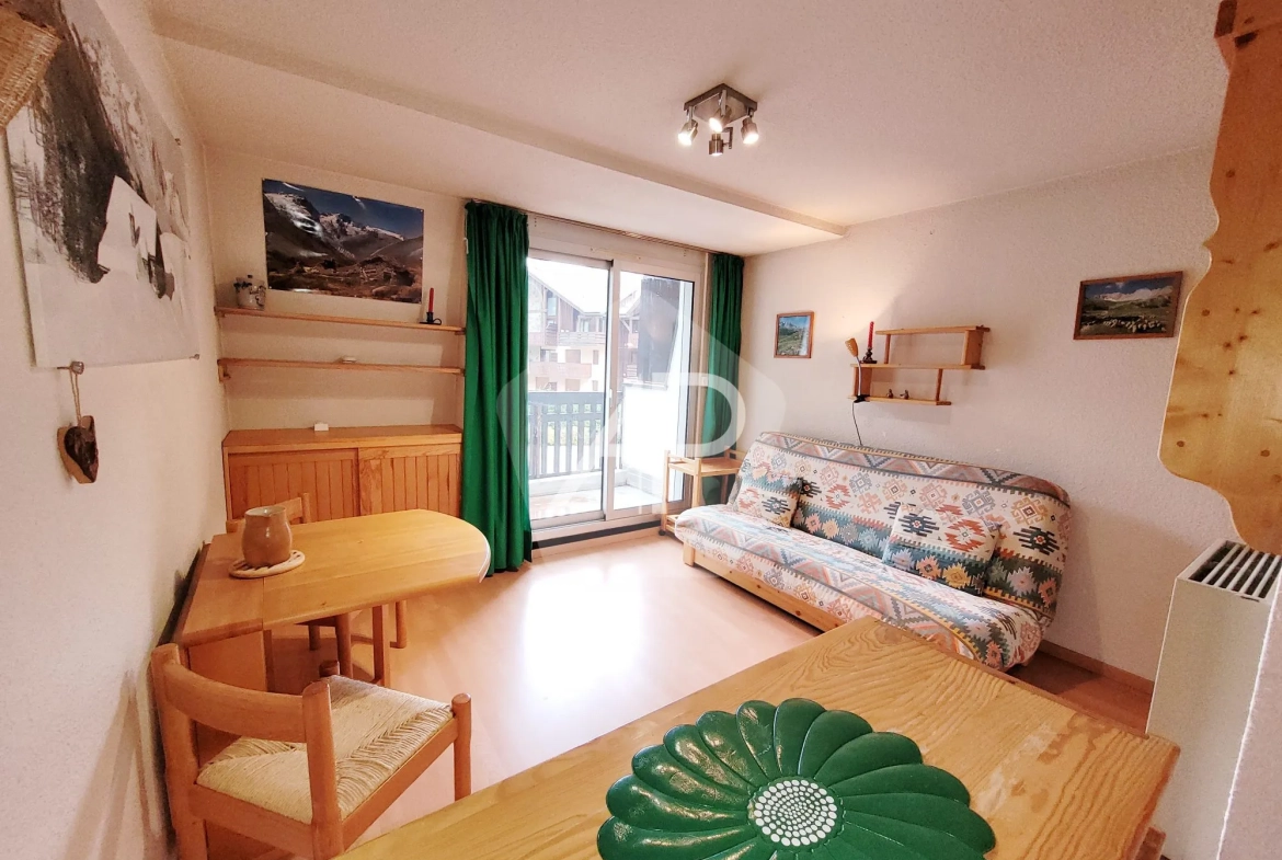Studio avec coin montagne et balcon à La Salle-les-Alpes proche des pistes 