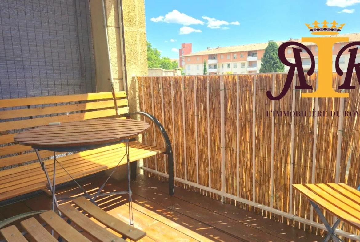 Charmant appartement T2 avec terrasse au centre d'Aix-en-Provence 