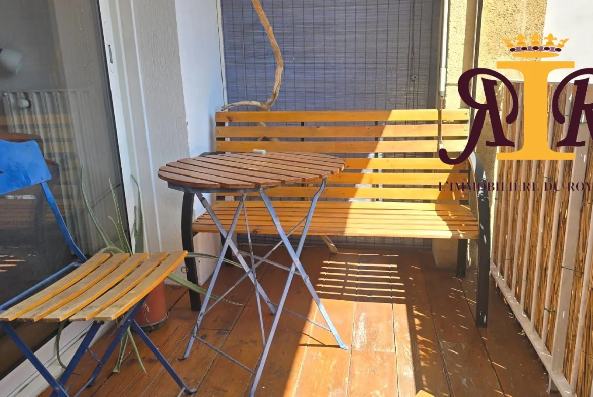 Charmant appartement T2 avec terrasse au centre d'Aix-en-Provence 