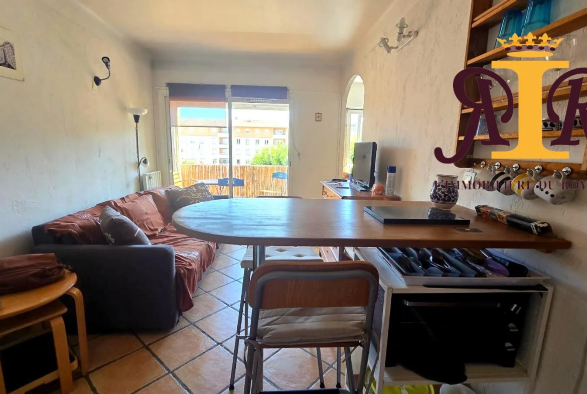 Charmant appartement T2 avec terrasse au centre d'Aix-en-Provence 