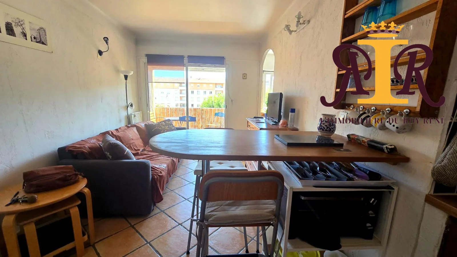 Charmant appartement T2 avec terrasse au centre d'Aix-en-Provence 