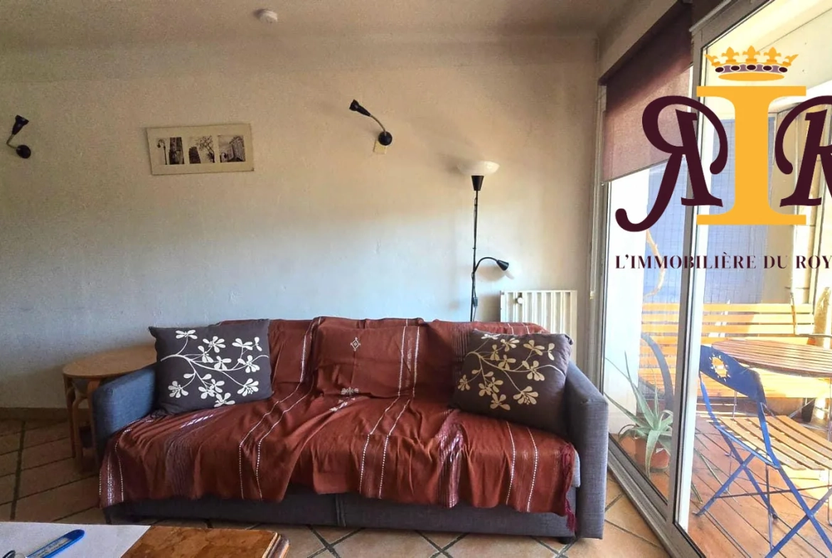 Charmant appartement T2 avec terrasse au centre d'Aix-en-Provence 
