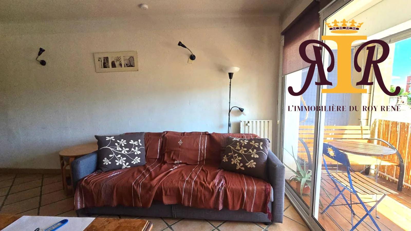Charmant appartement T2 avec terrasse au centre d'Aix-en-Provence 