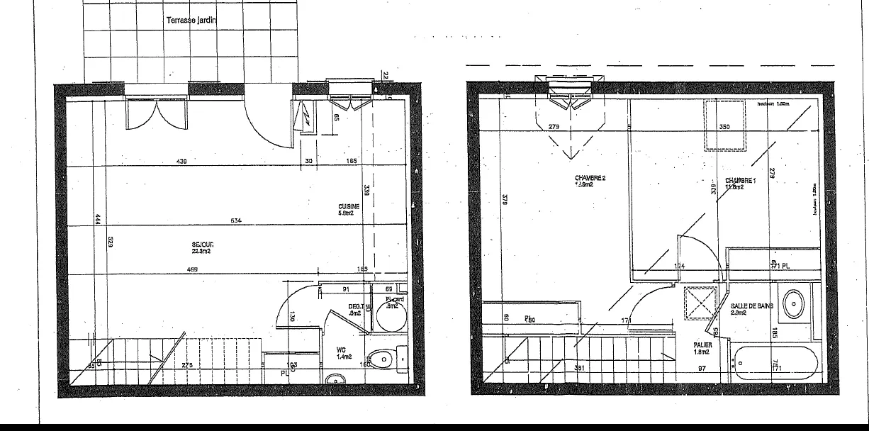 Charmante maison 3 pièces à Magny-le-Hongre avec terrasse et stationnement 