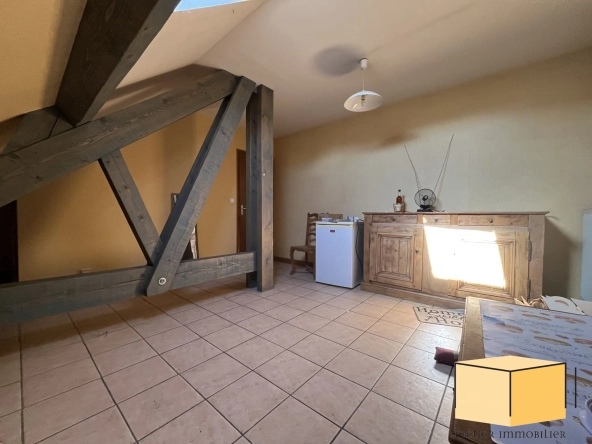 Appartement F3 à Belley, 2 chambres, faibles charges, parking gratuit et centre-ville
