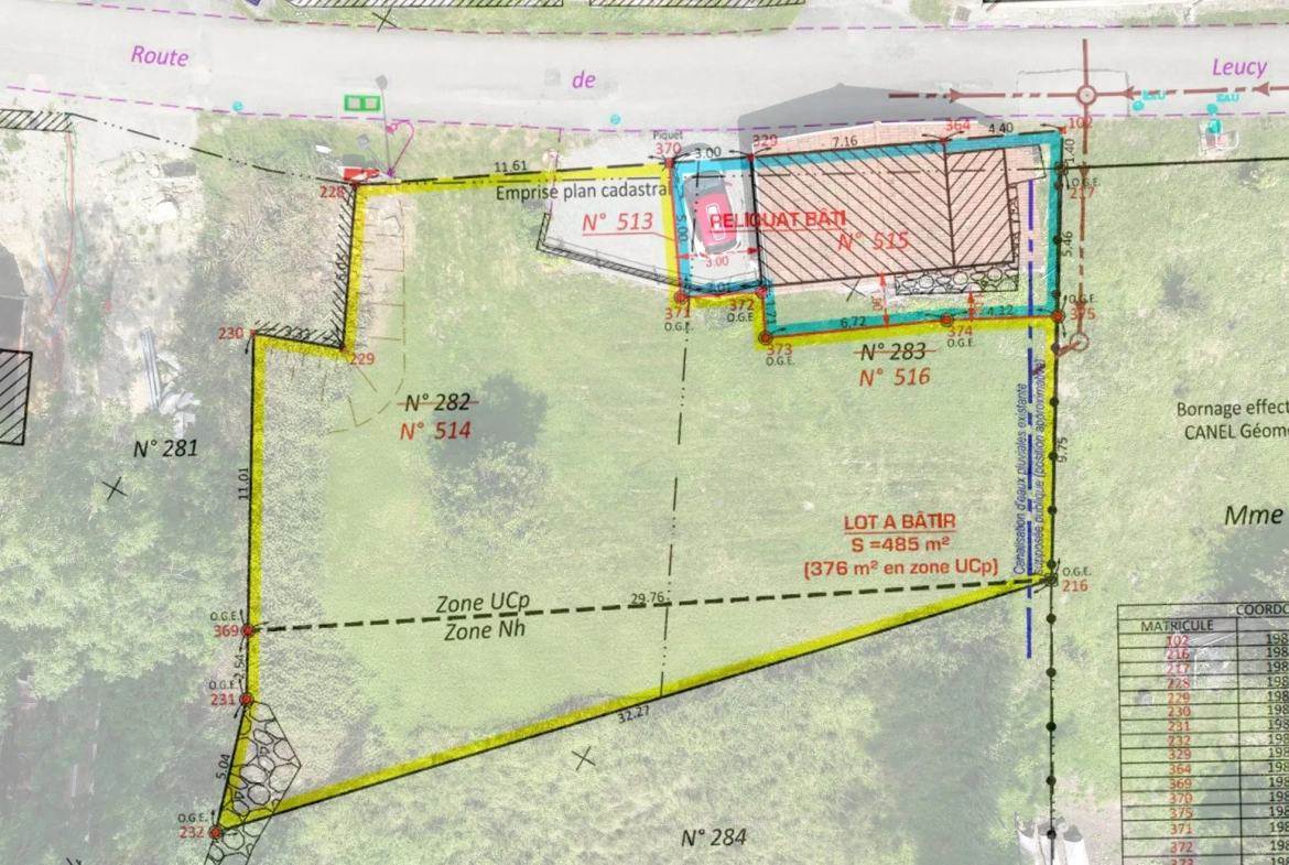 Terrain constructible de 485 m² à Thollon-les-Mémises, calme et ensoleillé 