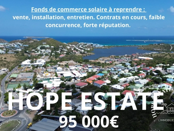 Fonds de commerce d'énergie solaire à vendre, emplacement stratégique
