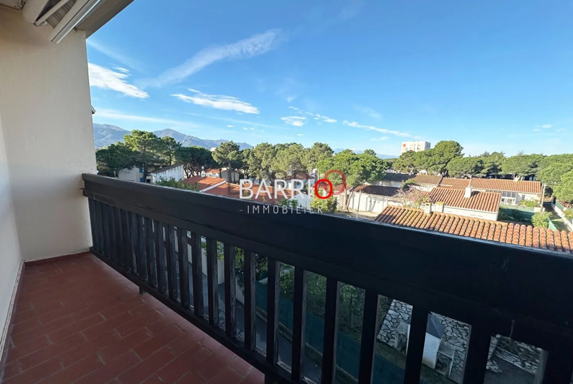 Bel appartement traversant à Argelès-sur-Mer à deux pas de la plage 