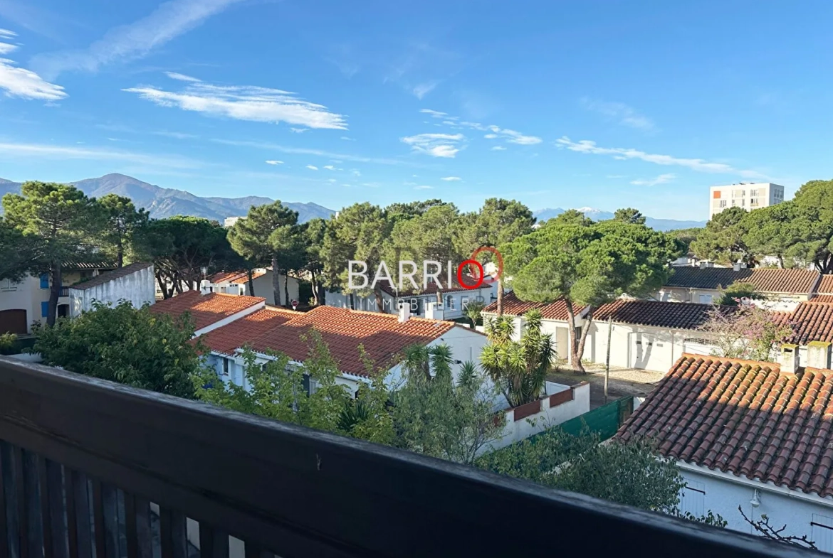 Bel appartement traversant à Argelès-sur-Mer à deux pas de la plage 