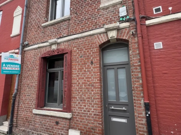 Maison Amiénoise de 78 m² à vendre à Amiens Saint-Acheul avec terrasse