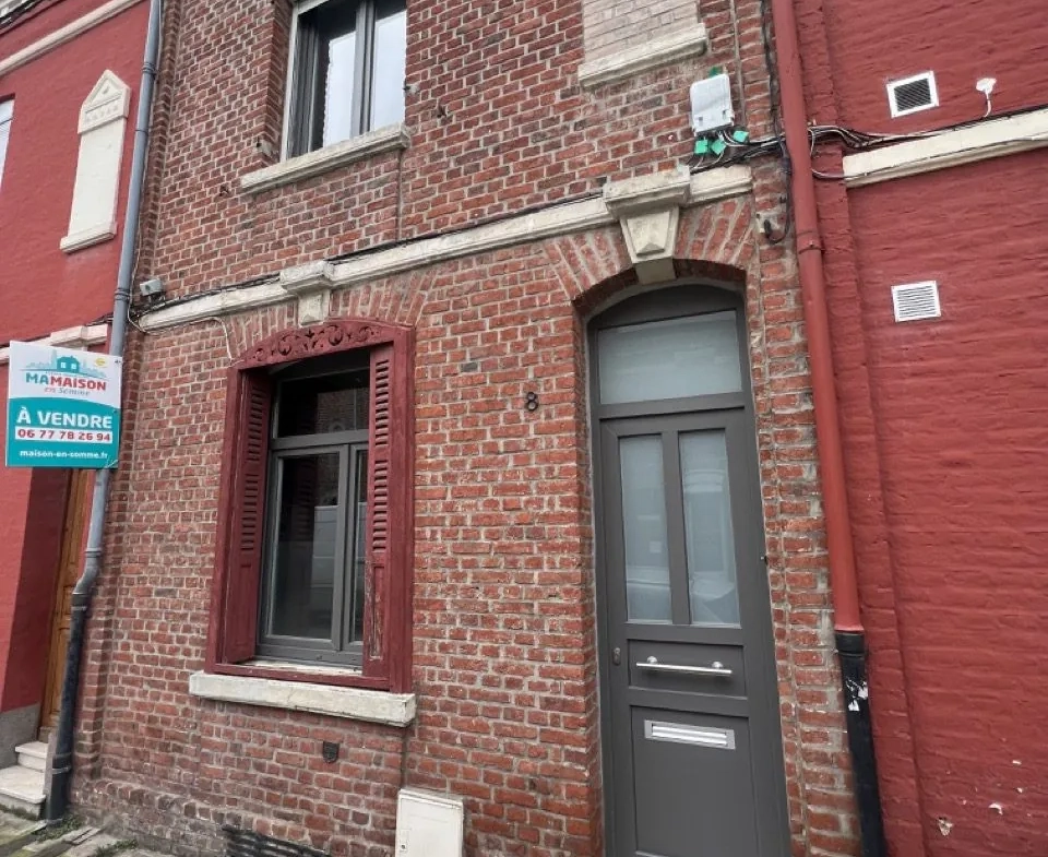 Maison Amiénoise de 78 m² à vendre à Amiens Saint-Acheul avec terrasse 
