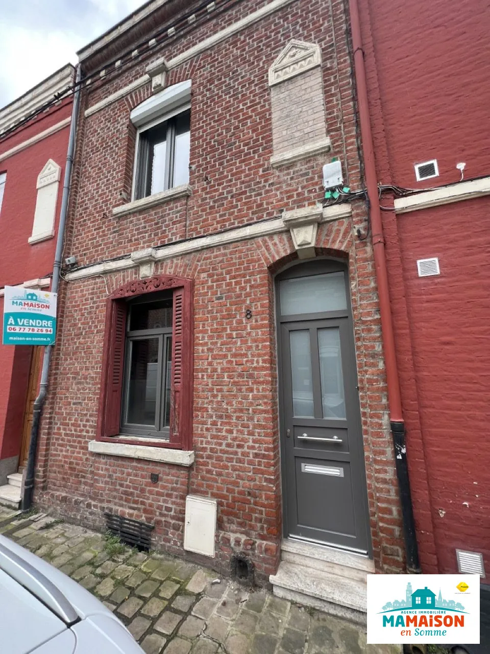 Maison Amiénoise de 78 m² à vendre à Amiens Saint-Acheul avec terrasse 