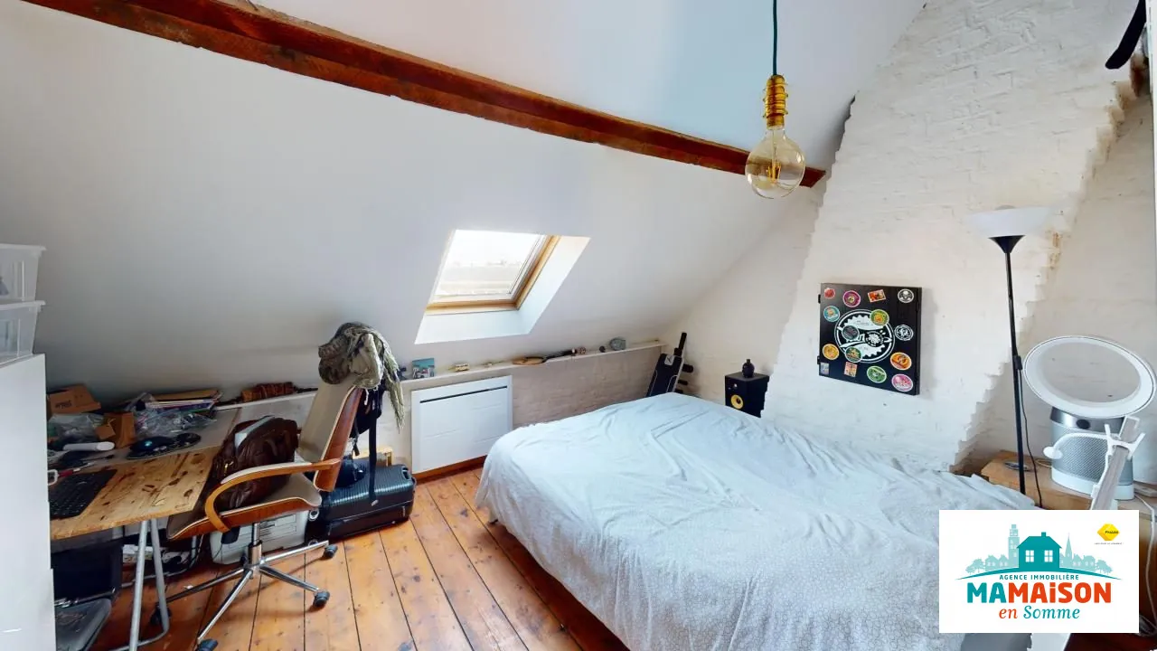 Maison Amiénoise de 78 m² à vendre à Amiens Saint-Acheul avec terrasse 