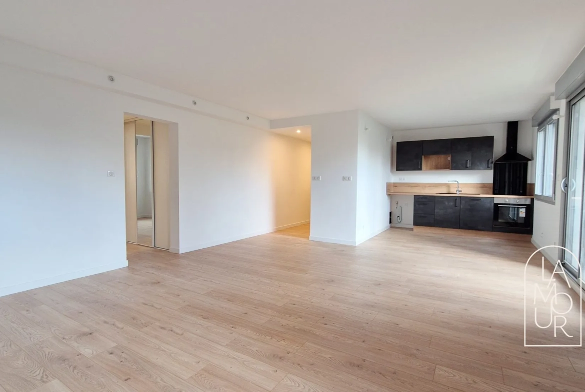 Vente appartement T2 rénové avec balcon à Dijon - Jean Jaurès 