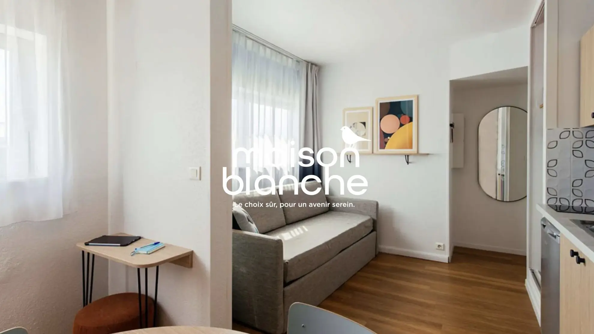 Appartement T1 meublé à Paris La Villette en LMNP avec bail commercial jusqu'en 2029 