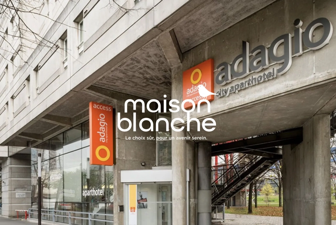 Appartement T1 meublé à Paris La Villette en LMNP avec bail commercial jusqu'en 2029 