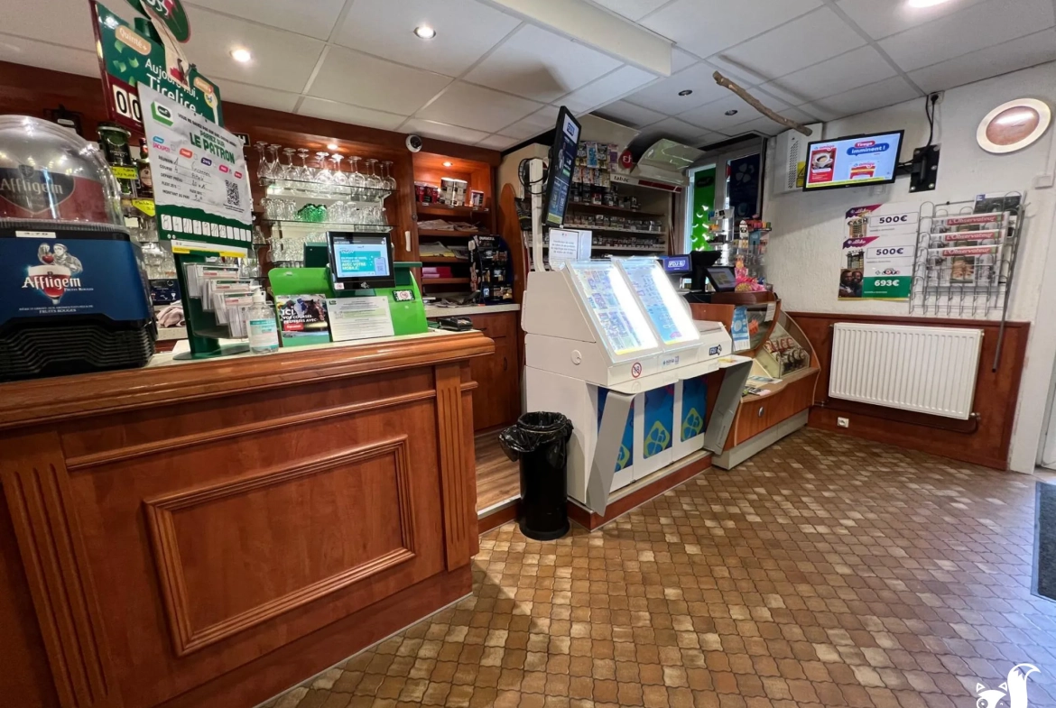 Fonds de commerce à vendre à Bertry – Bar, Tabac, Loto, PMU 