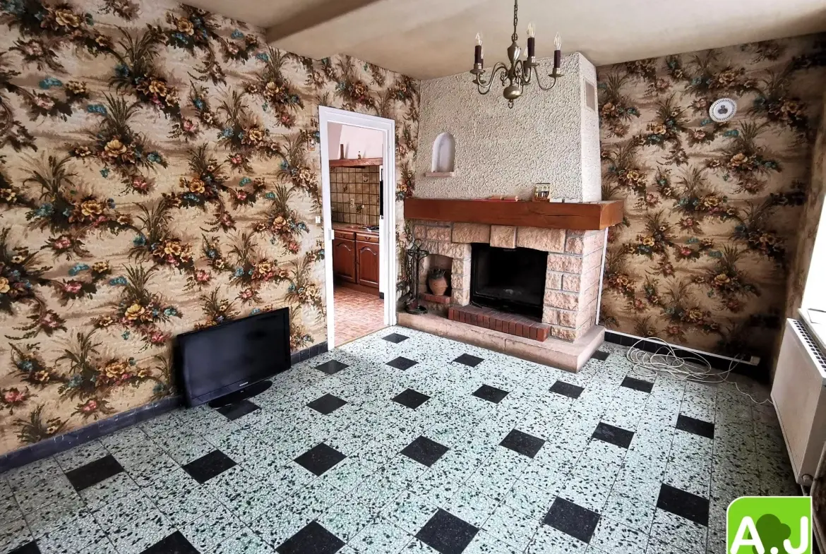 Maison 3 chambres à Ezy-sur-Eure à rénover avec terrain clos 