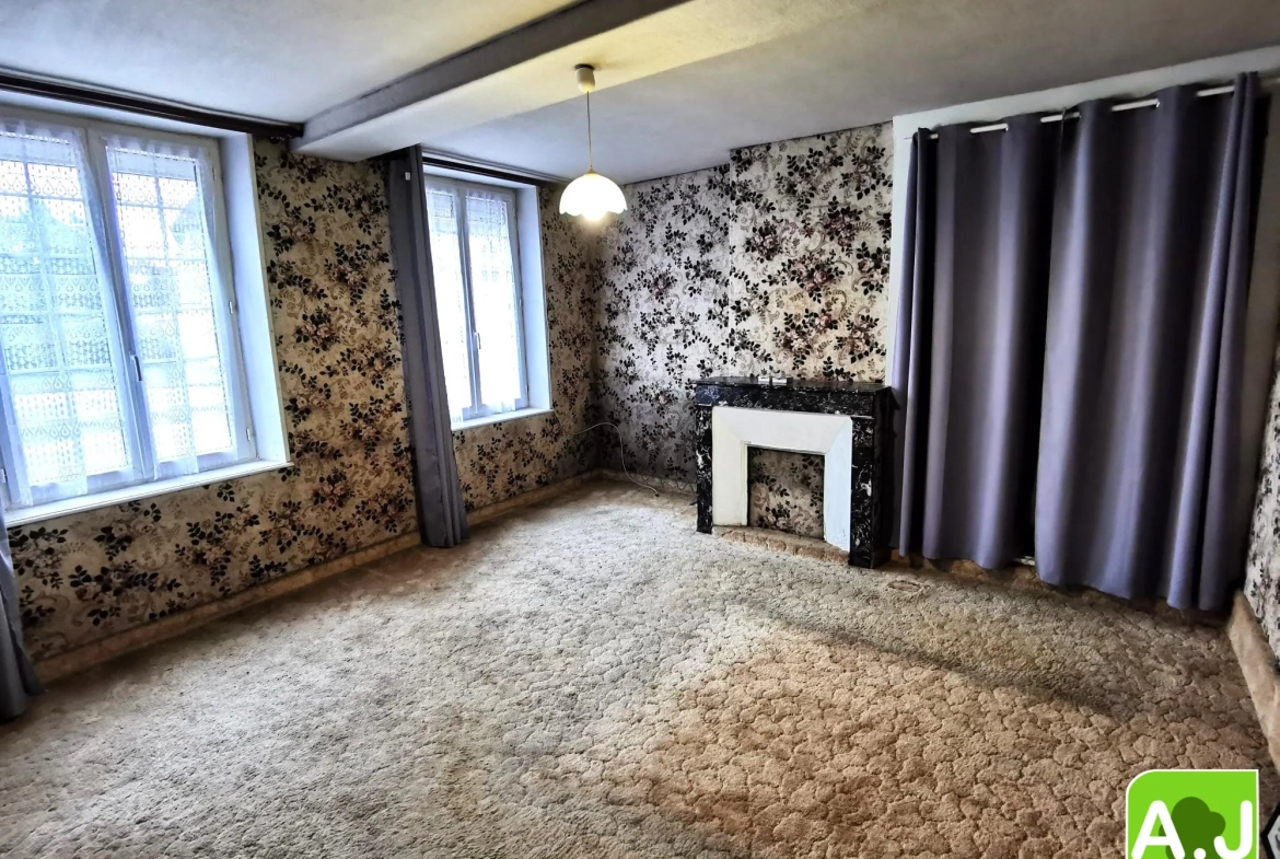 Maison 3 chambres à Ezy-sur-Eure à rénover avec terrain clos 