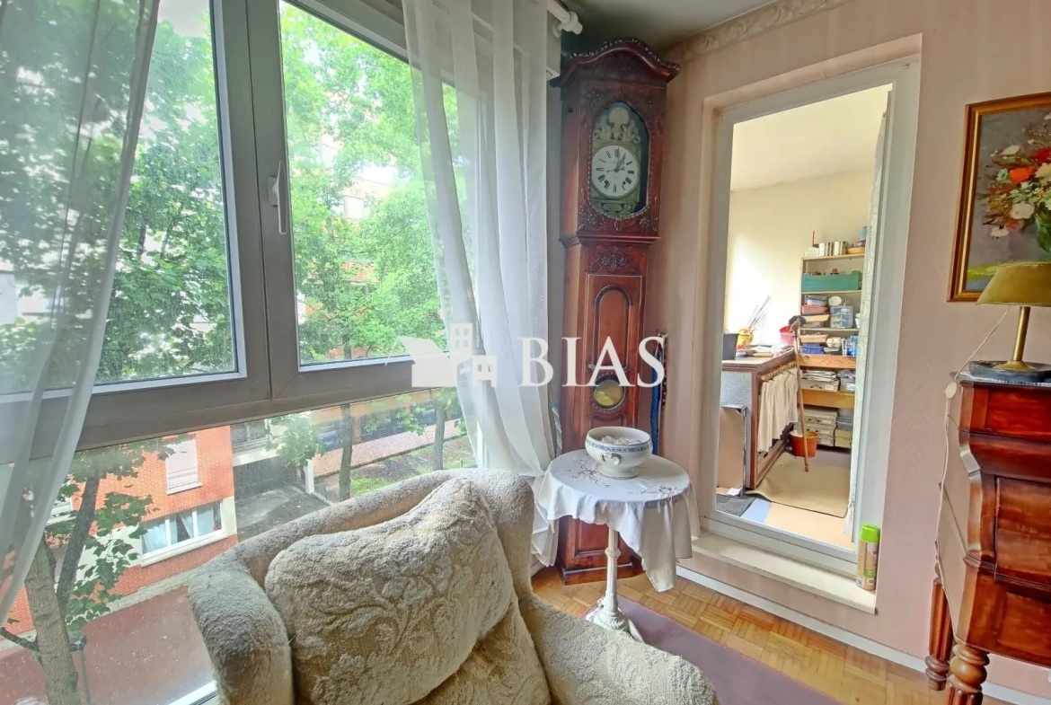Appartement T2 lumineux avec balcon et cave à Rouen - Rive Gauche 