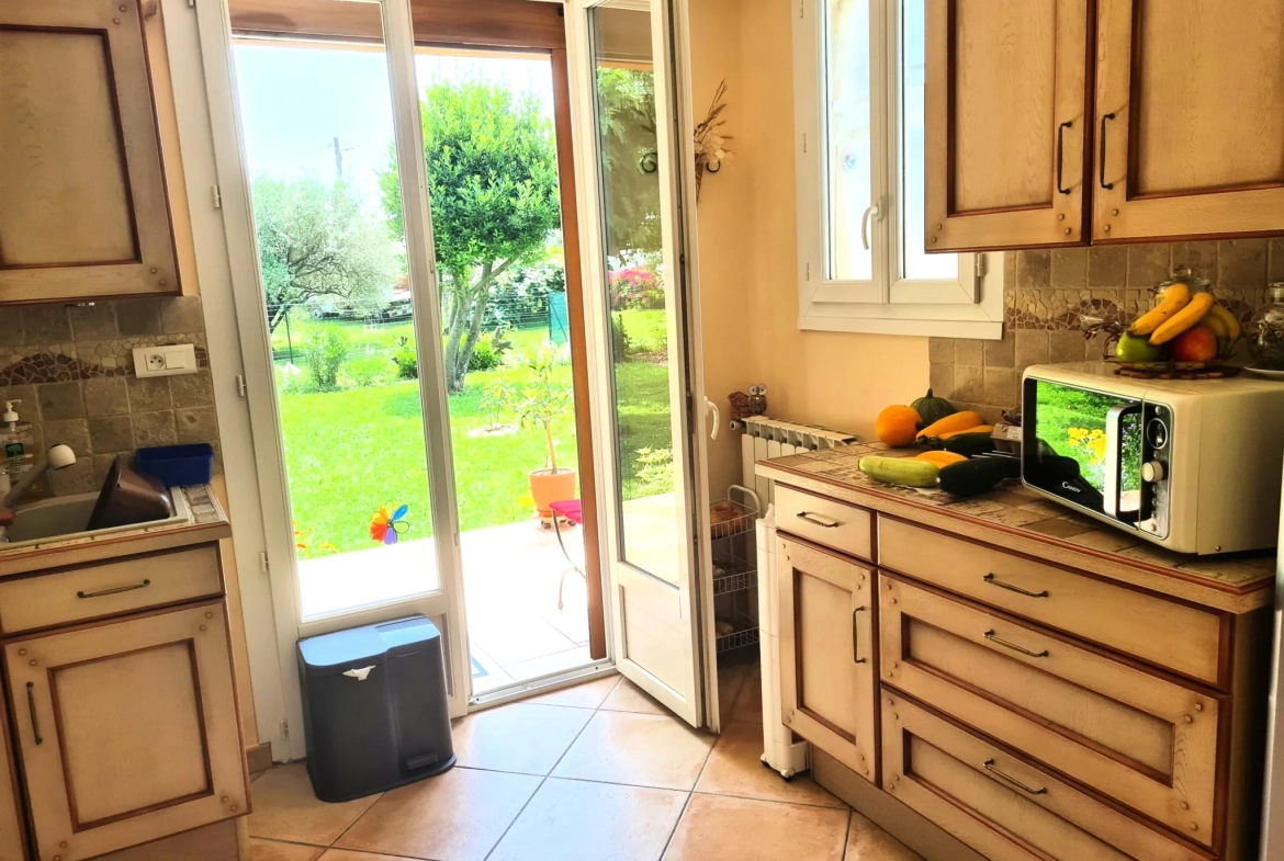 Charmante maison de plain-pied avec jardin et performance énergétique à Alès 