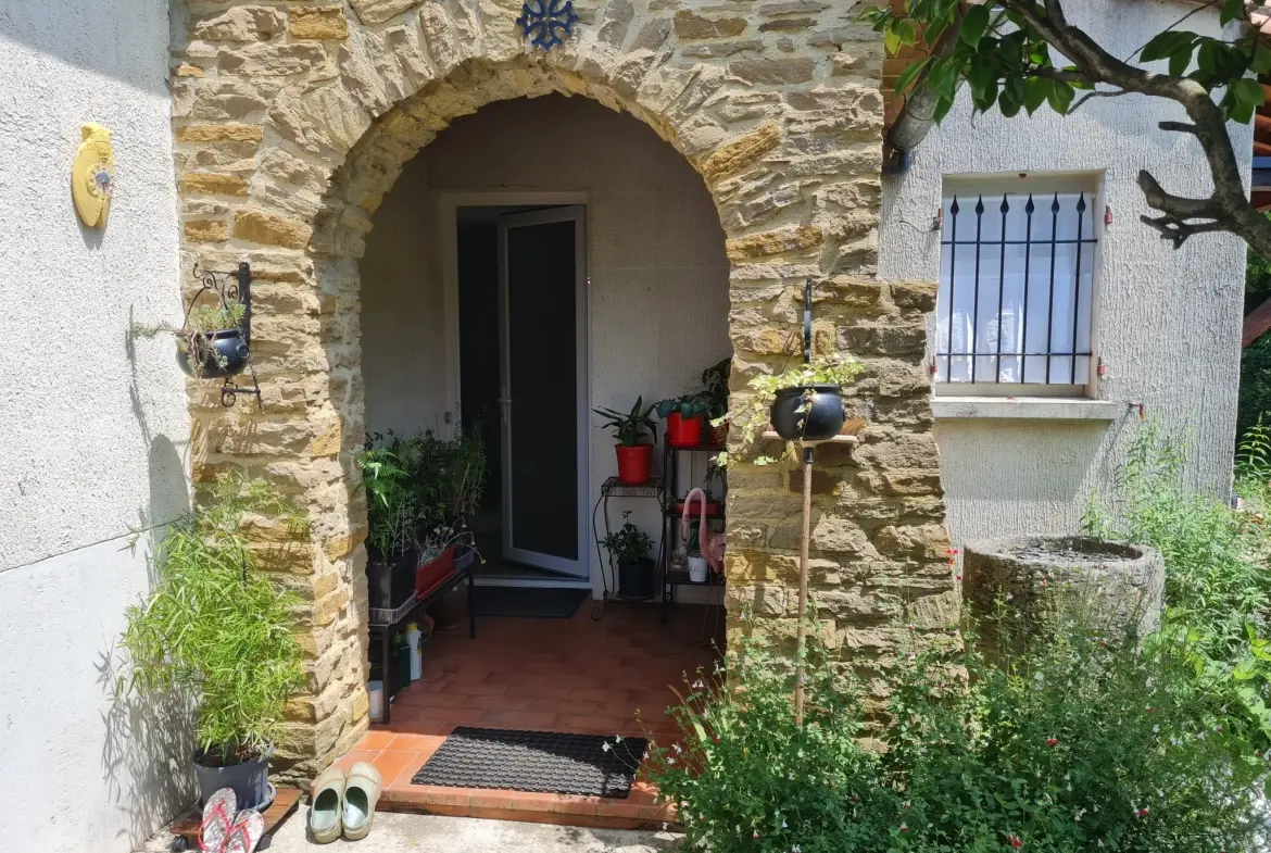 Charmante maison de plain-pied avec jardin et performance énergétique à Alès 
