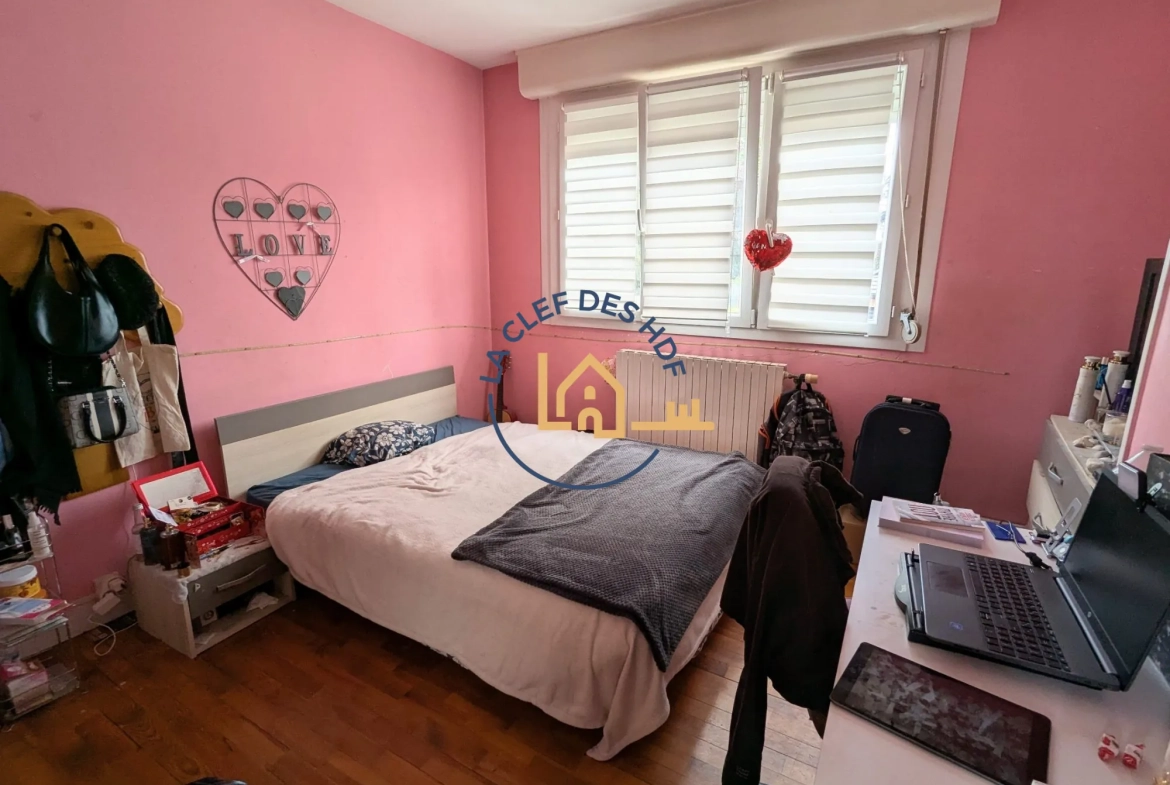 Charmante maison mitoyenne à vendre à Corbehem, 88,70 m² avec jardin et potentiel de rénovation 