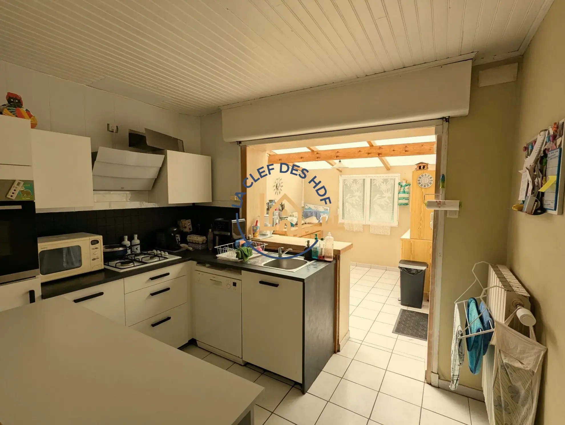 Charmante maison mitoyenne à vendre à Corbehem, 88,70 m² avec jardin et potentiel de rénovation 