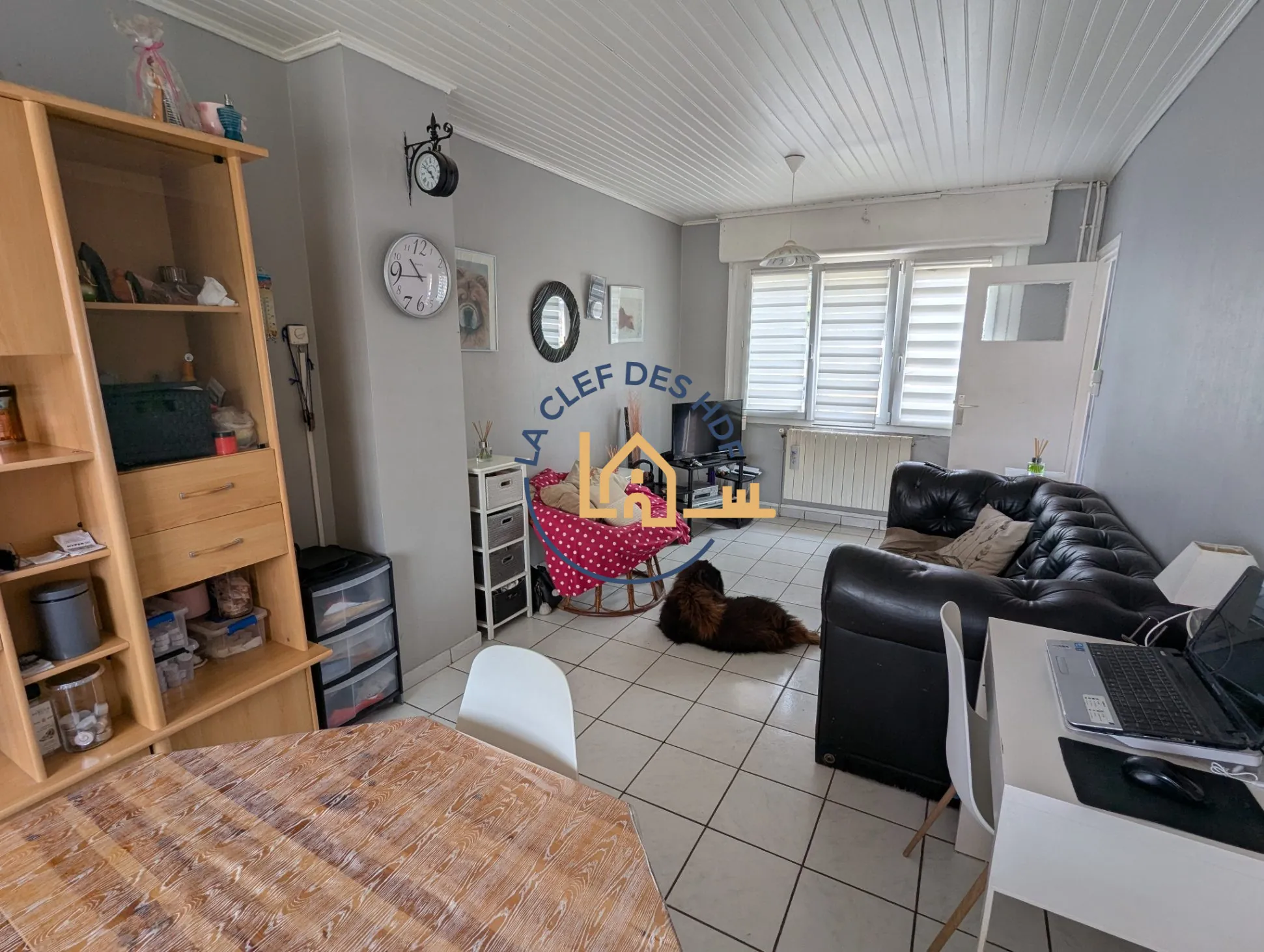 Charmante maison mitoyenne à vendre à Corbehem, 88,70 m² avec jardin et potentiel de rénovation 