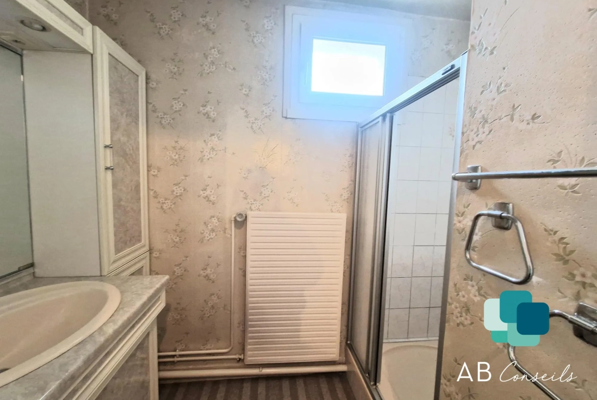Appartement 4 pièces lumineux avec balcon et cave à Sotteville-lès-Rouen 