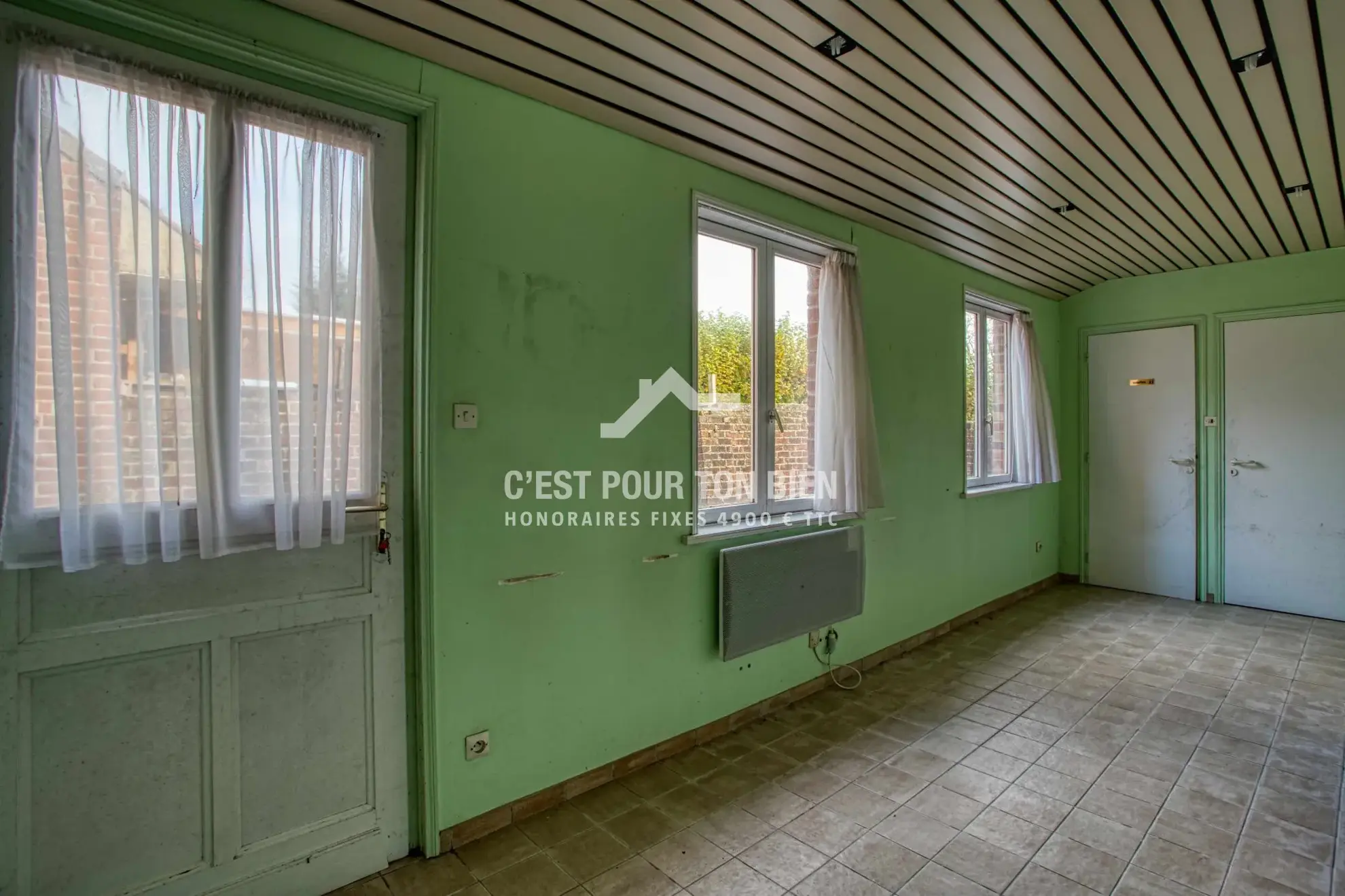 Maison ancienne à Boeschepe de 87 m² à rénover avec potentiel 