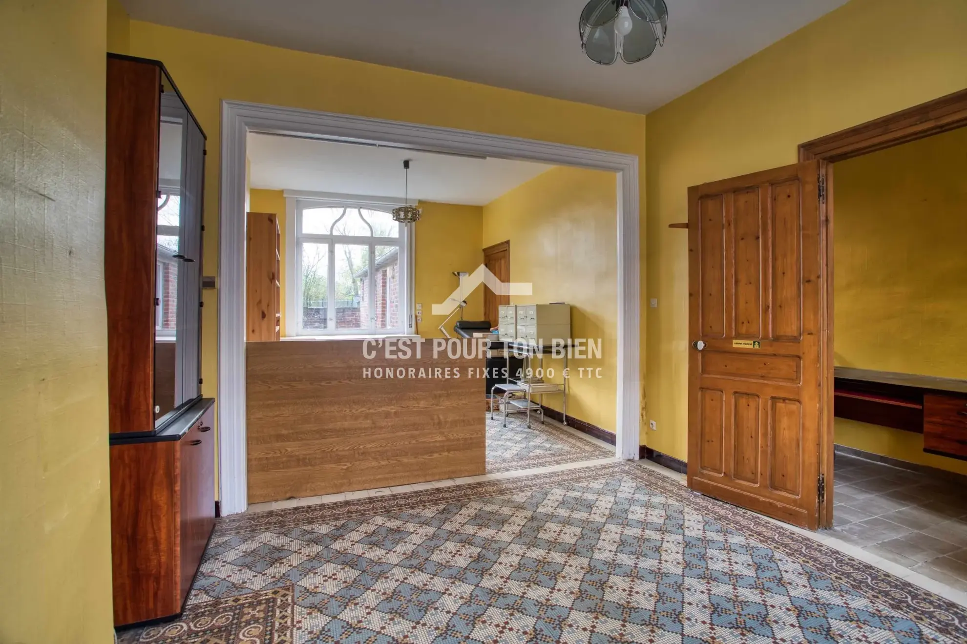 Maison ancienne à Boeschepe de 87 m² à rénover avec potentiel 
