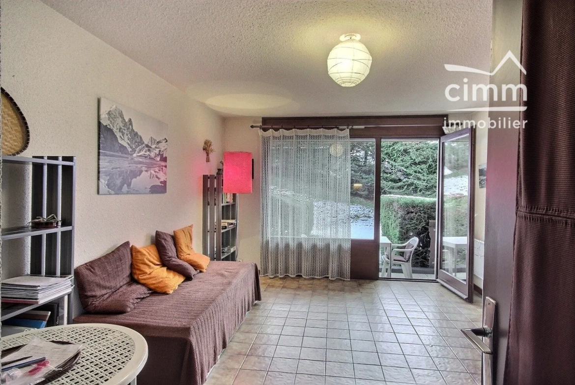 Studio à vendre au centre des Carroz d'Araches - Emplacement privilégié 