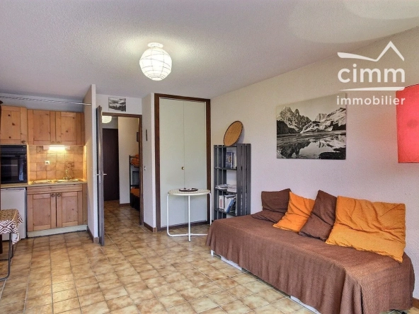 Studio à vendre au centre des Carroz d'Araches - Emplacement privilégié