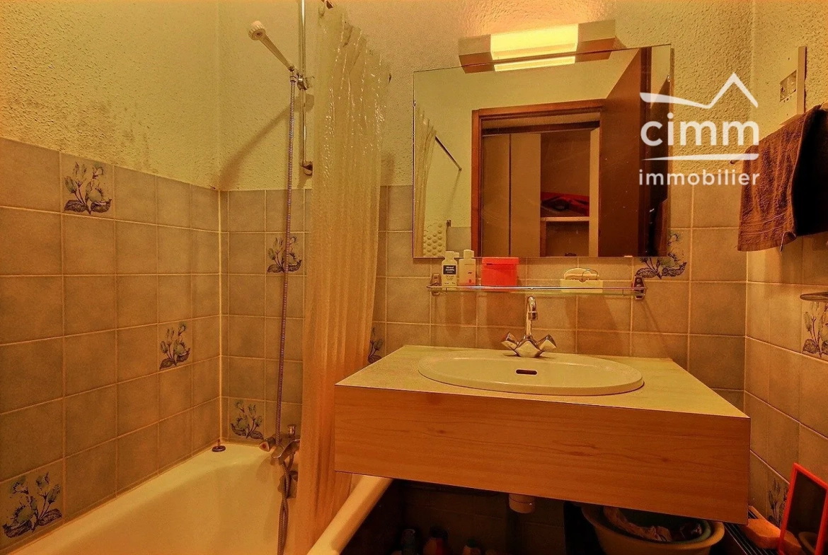 Studio à vendre au centre des Carroz d'Araches - Emplacement privilégié 