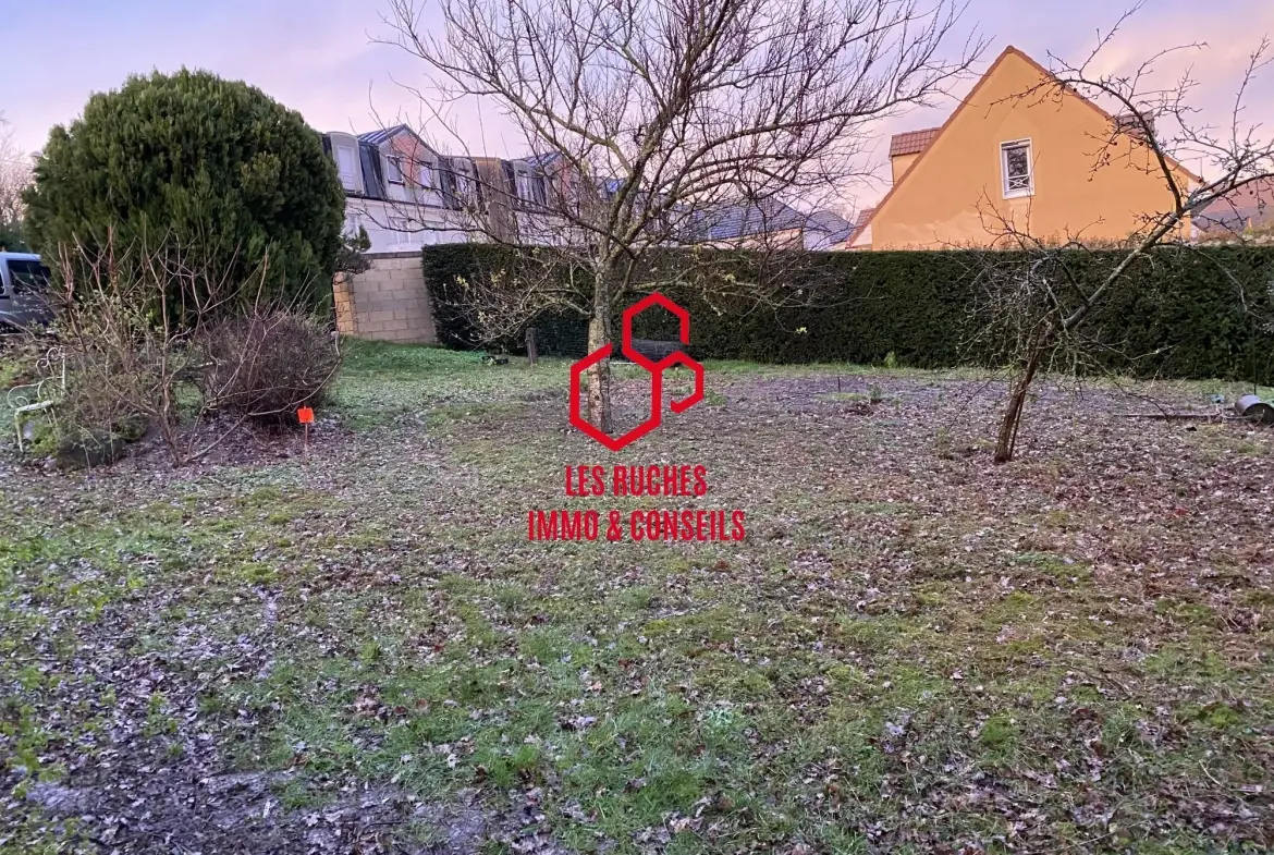 Terrain constructible à vendre à Bouconvillers – 568 m² pour votre projet de maison dans un cadre calme 