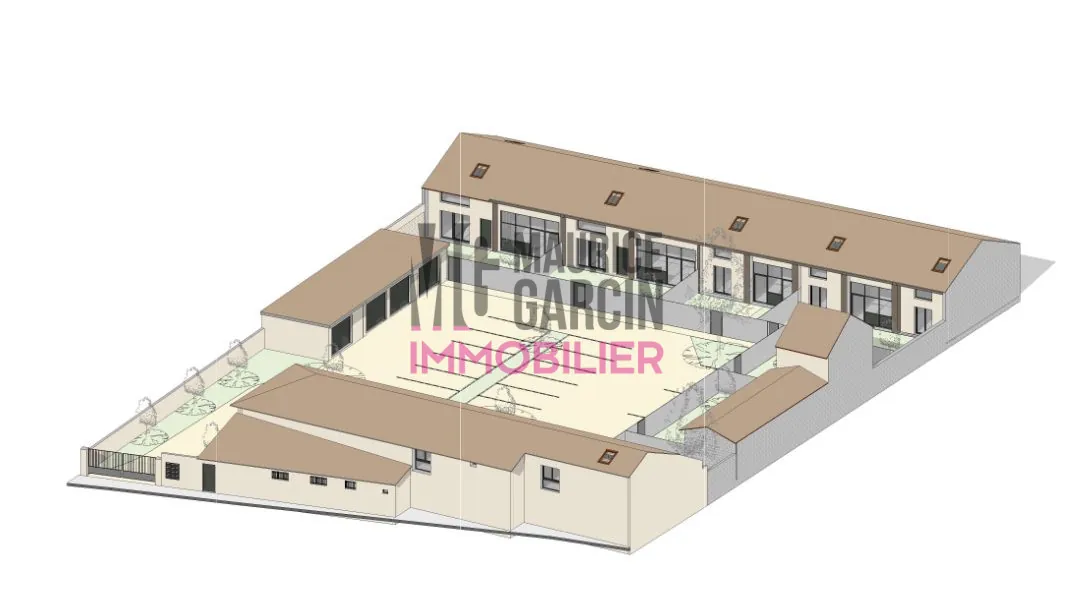 Loft neuf à Monteux de 91,9 m² avec jardin et stationnement disponible en 2025 