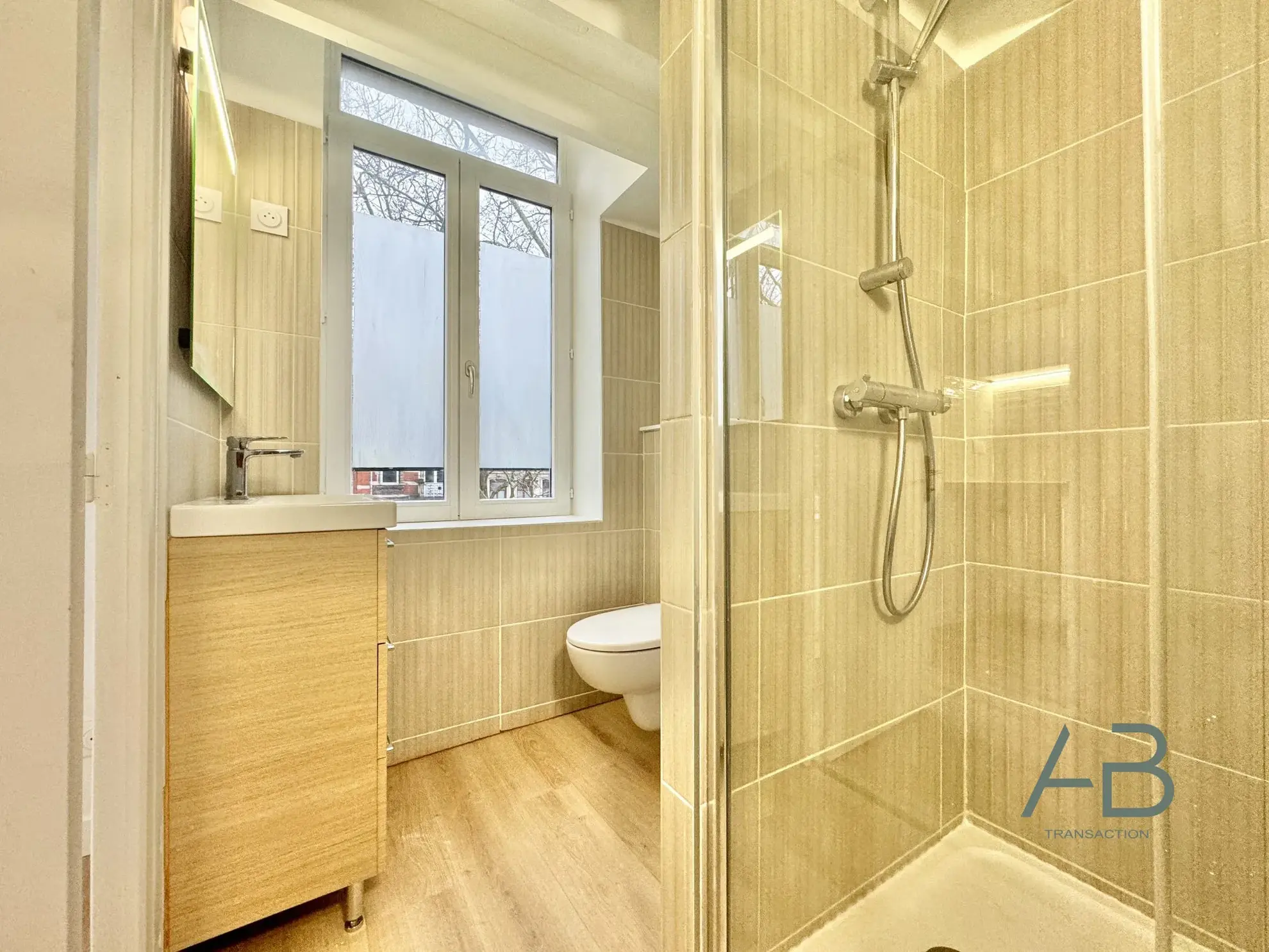 Appartement T1 bis/T2 rénové à Lille JB Lebas, idéal investisseur ou primo-accédant 